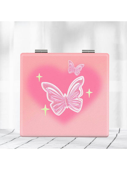 Mirroray - Butterfly Pattern Compact Folding Mirror