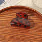 Beau - Retro Zebra Print Acetate Claw Clip