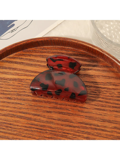 Beau - Retro Zebra Print Acetate Claw Clip