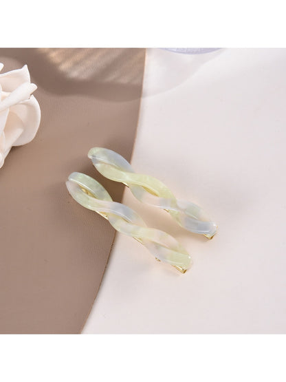 Beau - Creative Braided Shaped Acetate Hair Clip