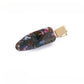 Beau vintage textured hair clip close-up showing textured pattern and finish