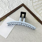 Beau - Minimalist X Shaped Hair Claw Clip