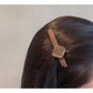 Beau - Vintage Coffee Straight Hair Clip