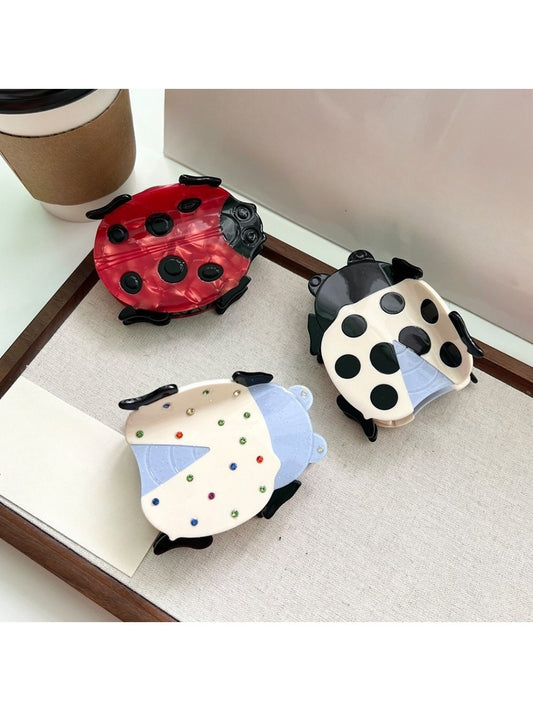 Beau - Seven-Spotted Ladybug Hair Clip