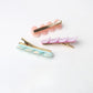 Beau - Sweet Acetate Scallop Motif Hair Clip