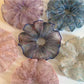 Gifty - Vintage Floral Polyester Ponytail Scrunchie