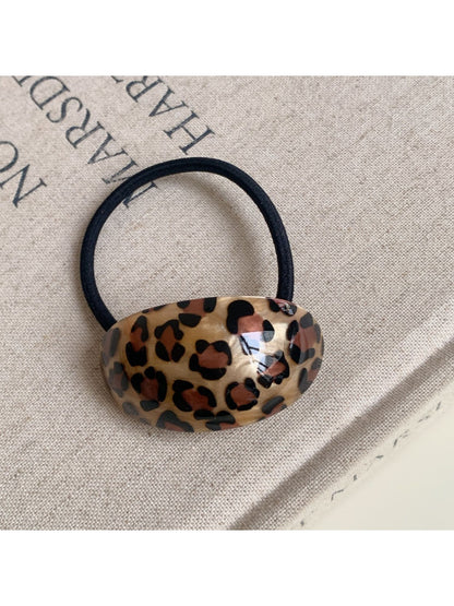 Gifty - Retro Leopard Print Hair Tie