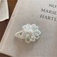 Beau - Elegant White Flower Hair Clip
