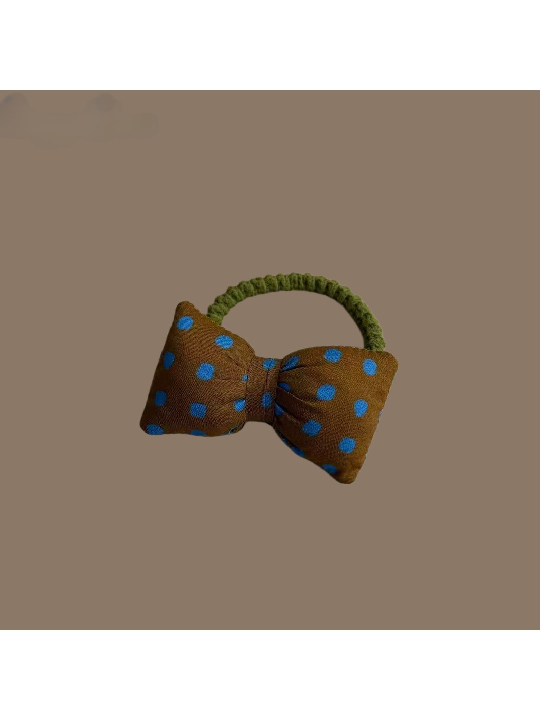 Gifty - Cute Bow Detail Polka Dot Hair Tie