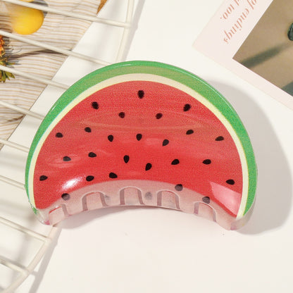 Beau - Cute Fruit Pattern Hair Claw Clip