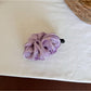 Beau - Minimal Pleated Satin Finish Banana Clip
