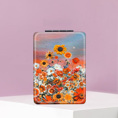 Mirroray - Butterfly Garden Travel Vanity Mirror
