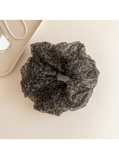 Gifty - Sweet Floral Organza Style Hair Scrunchie
