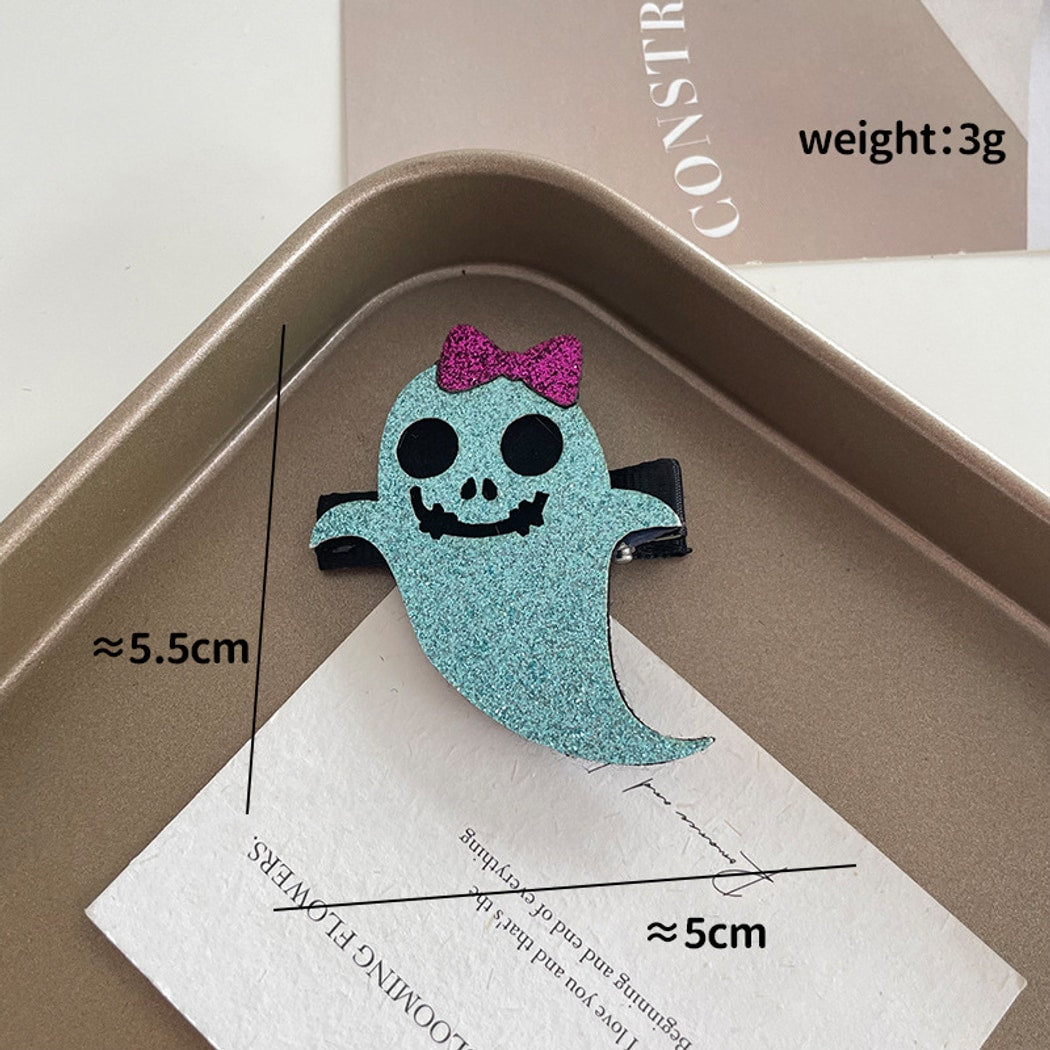 Beau - Halloween Style Funny Bow Pumpkin Hair Clip
