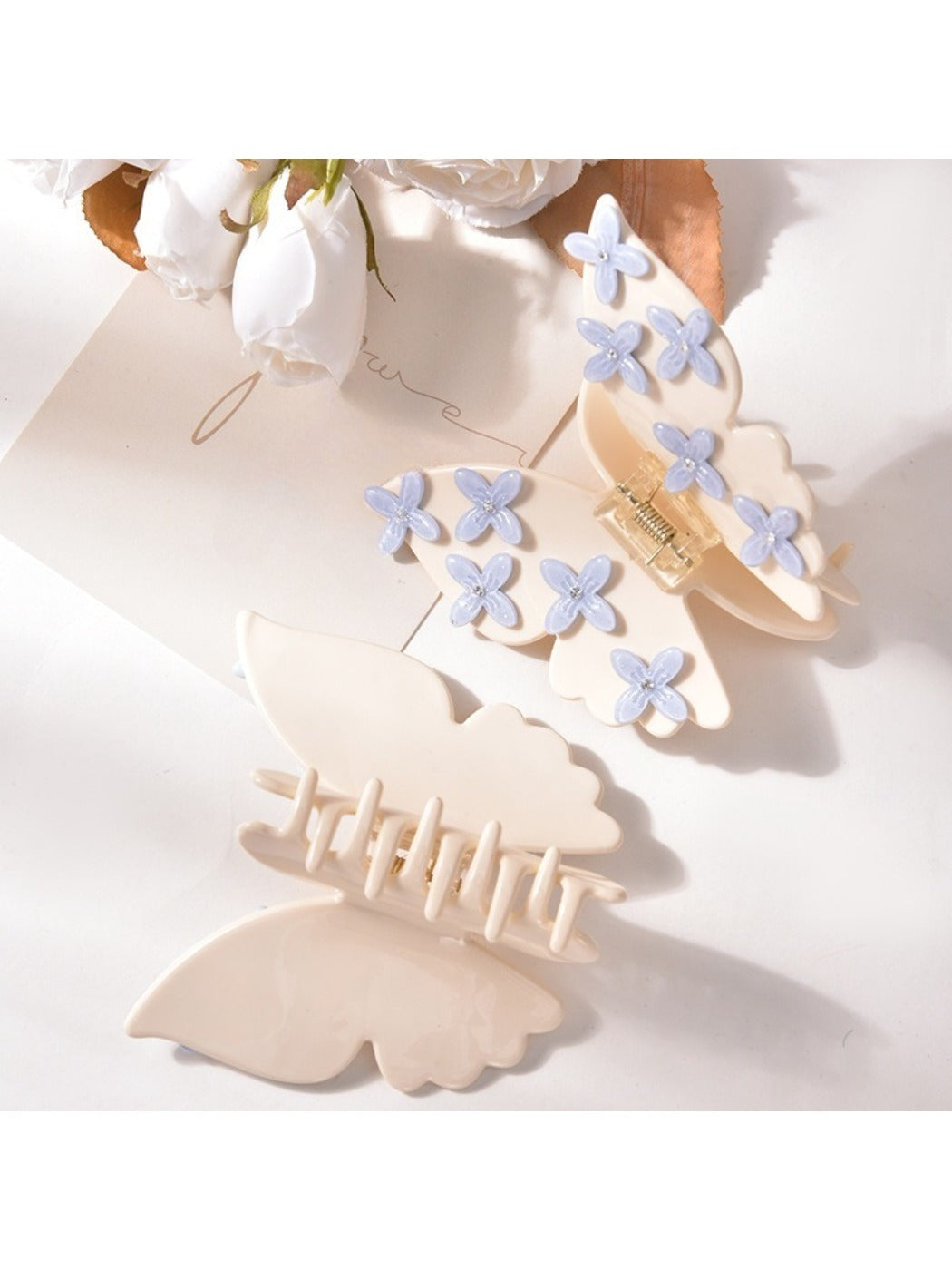 Beau - Elegant Butterfly Hair Claw Clip