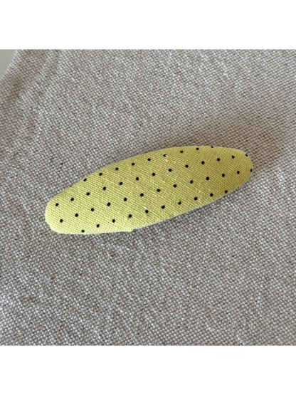 Beau - Oval Polka Dot Hair Clip