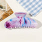 Beau - Marble Pattern Hair Claw Clip