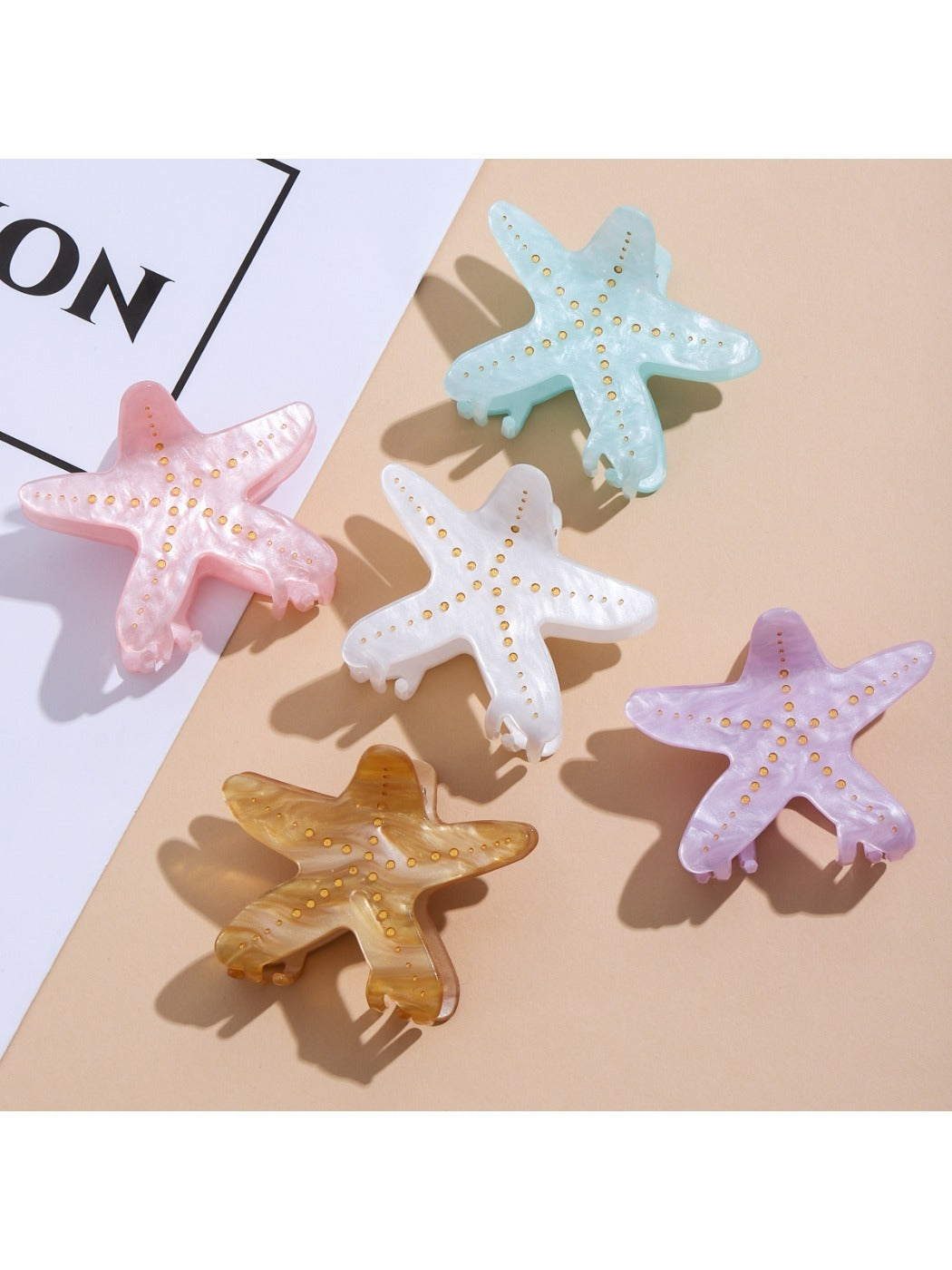 Beau - Starfish Shaped Sweet Hair Claw Clip
