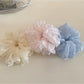 Gifty - Polyester Ruffled Sheer Look Scrunchie