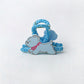 Beau - Polka Dot Wrapped Dog Motif Acrylic Claw Clip