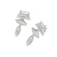 Earedge - Irregular Hammered Geometric Stud Earrings