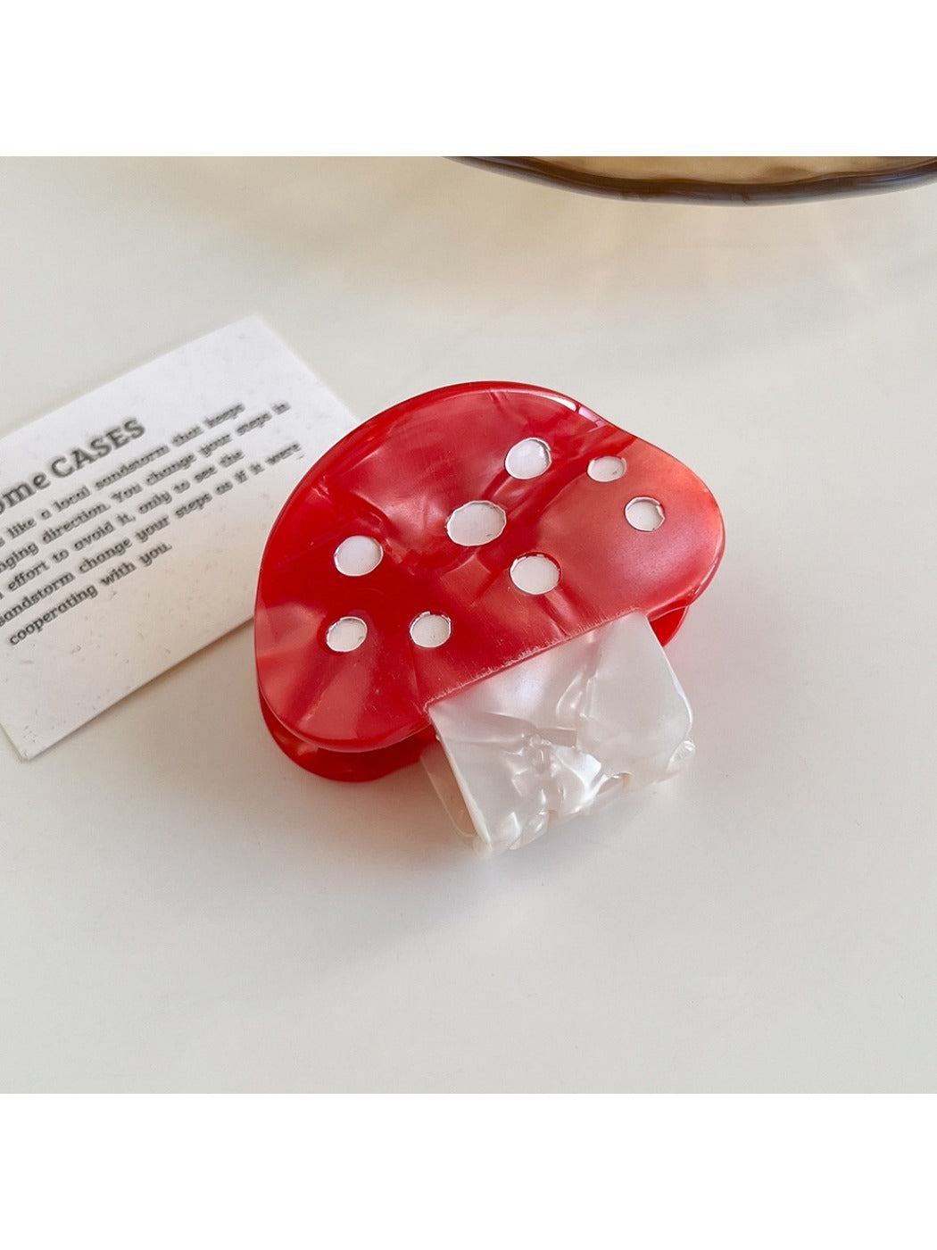 Beau - Colorful Mushroom Shaped Hair Clips