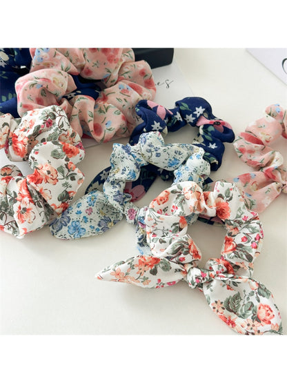 Gifty - Chiffon Floral Hair Scrunchie