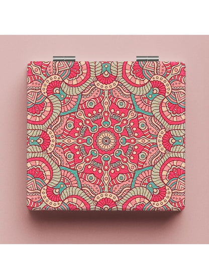Mirroray - Patterned Foldable Compact Makeup Mirror