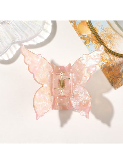 Beau - Iridescent Butterfly Shimmering  Hair Clips