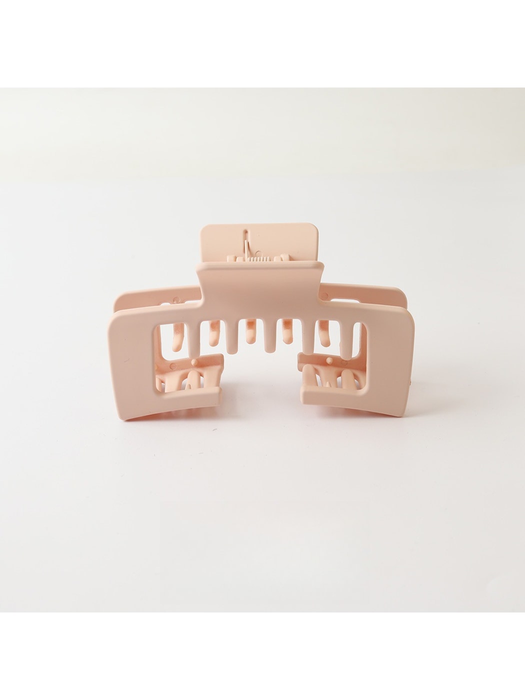 Beau - Minimal Square Open Notch Hair Claw Clip