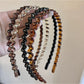Gifty - Vintage Wave Line Plastic Hair Headband