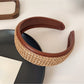Gifty - Plaid Wide-Banded Headband