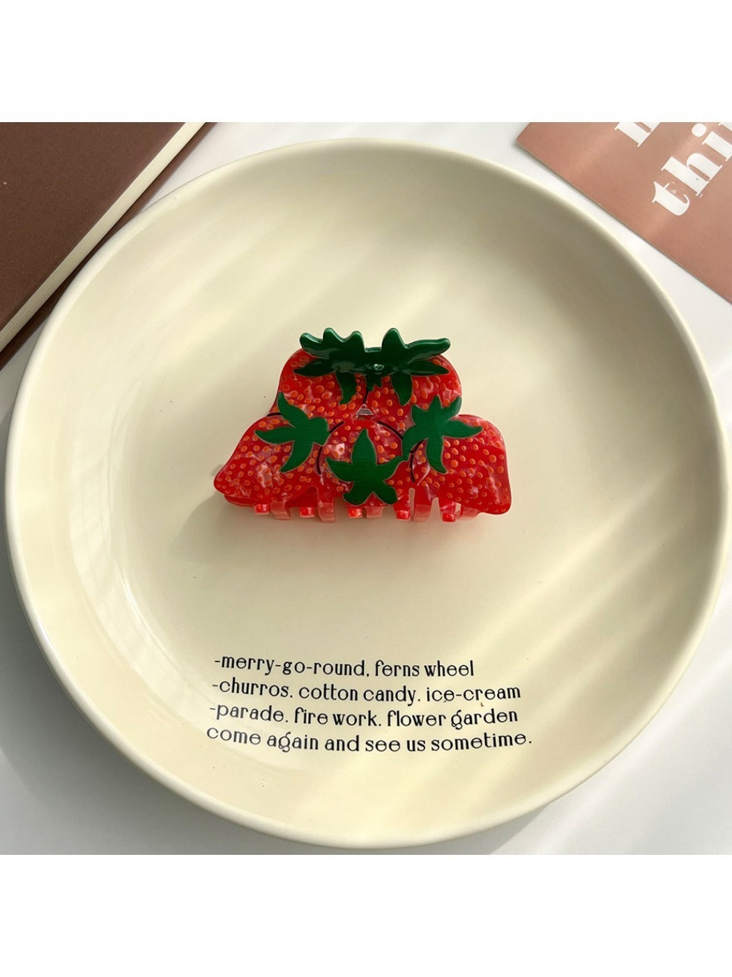 Beau - Fruit Shape Acetate Hair Clip