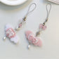Keypus - Pink Angel Wing Bow Bag Charm Keychain