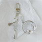 Keypus - Star Accent Headphone Bag Pendant Keychain