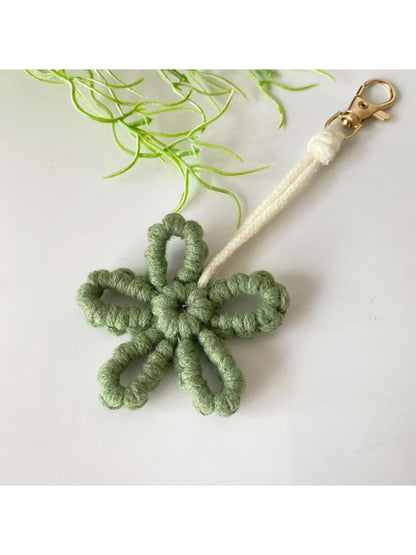 Keypus - Flower Keychain Minimalist Cute Floral Accessory