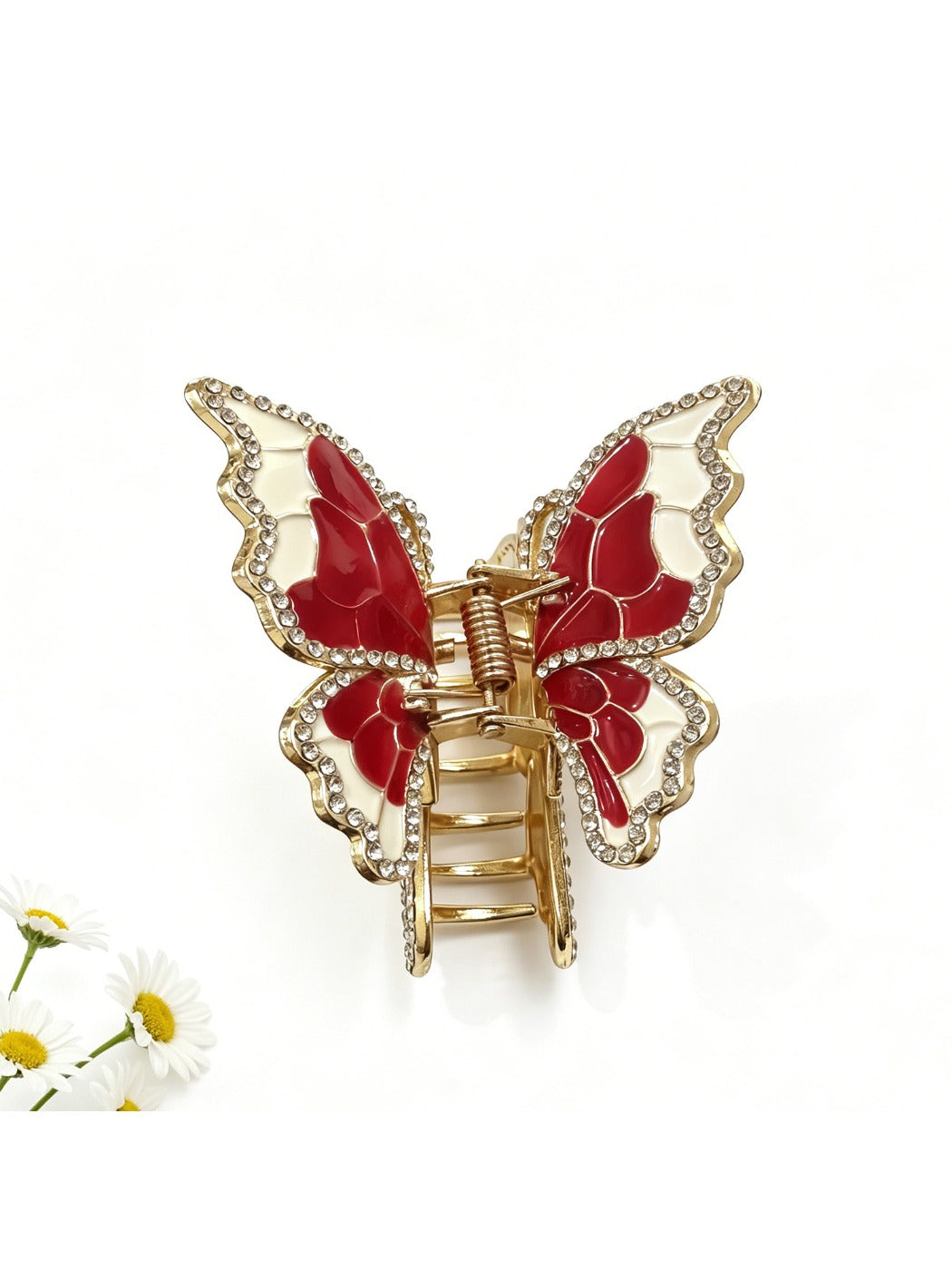Beau - Colorful Alloy Butterfly Shaped Hair Clip