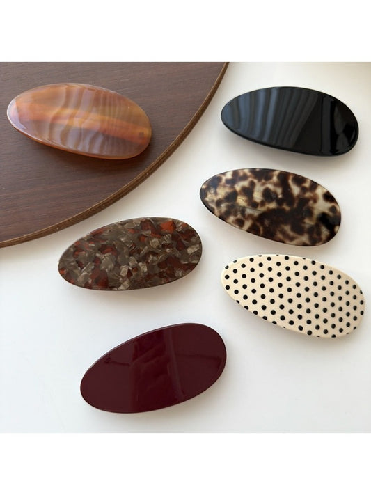 Beau - Stylish Oval Shaped Hair Clip