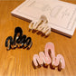 Beau - Elegant Wave Patterned Hair Claw Clip