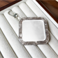 Keypus - Acrylic Square Mirror Bag Charm Keychain