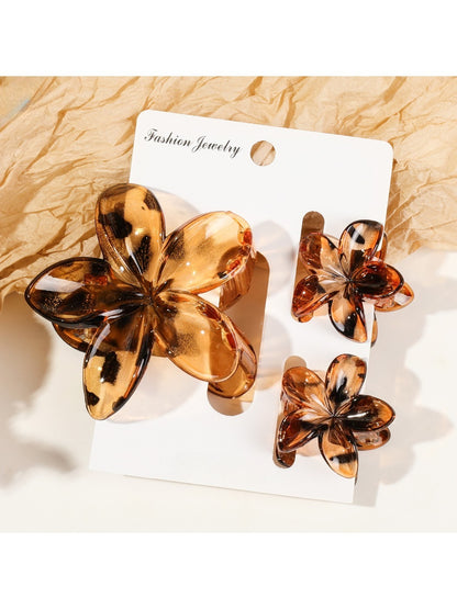 Beau - Frangipani Hair Clips Set