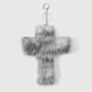 Keypus - Y2K Plush Cross Shape Bag Charm Keychain
