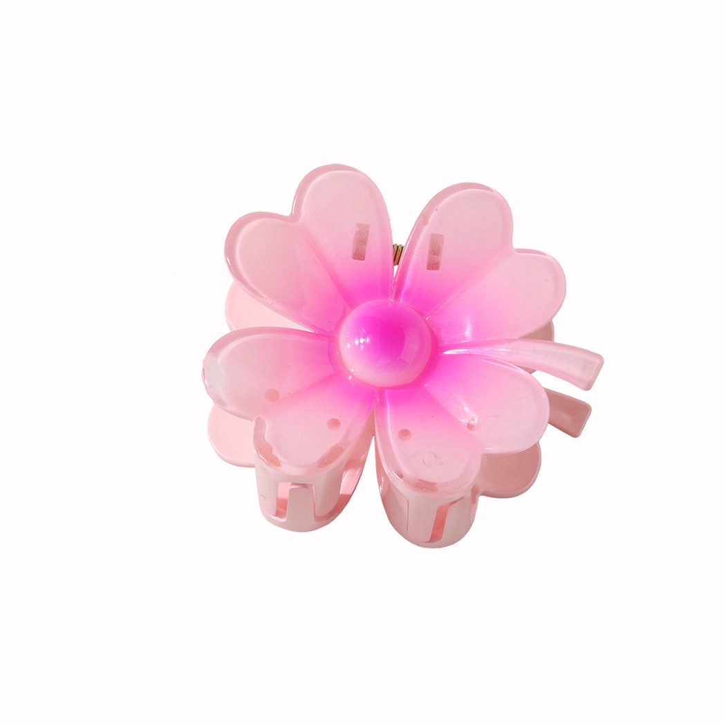 Beau - Layered Flower Petal Decorative Claw Clip