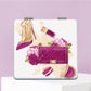 Mirroray - Fashion Illustration Foldable Compact Mirror