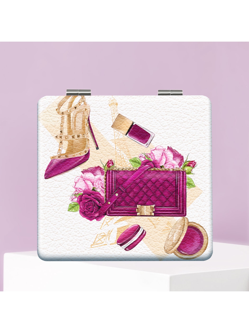 Mirroray - Fashion Illustration Foldable Compact Mirror
