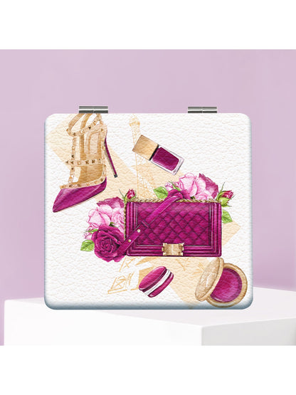 Mirroray - Fashion Illustration Foldable Compact Mirror