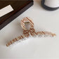 Beau - Brown Simple Bow Hair Clip