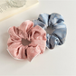 Gifty - Retro Ink Print Polyester Hair Scrunchie