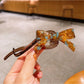 Beau - Vintage Bow Shaped Hair Claw Clip