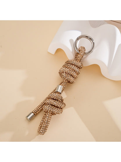 Keypus - Geometric Double Knot Bag Charm Keychain